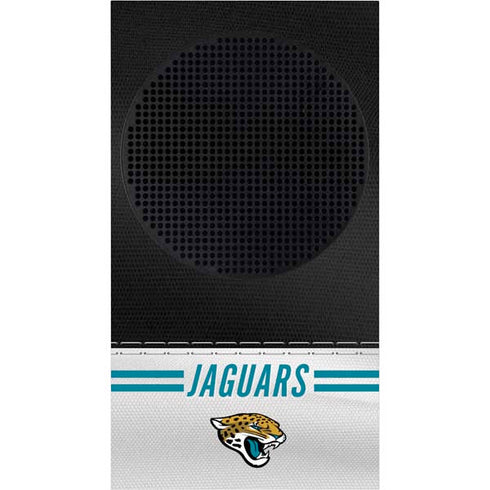 NFL Jacksonville Jaguars White Striped Xbox Series S Console Skin